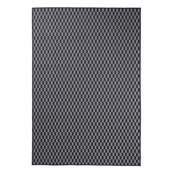 Corrigan Studio® Premium Polypropylene Geometric Pattern Outdoor Rug